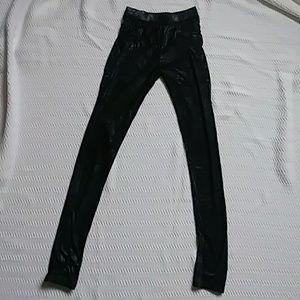 Kardashian Kollection Liquid Leggings Sz Small